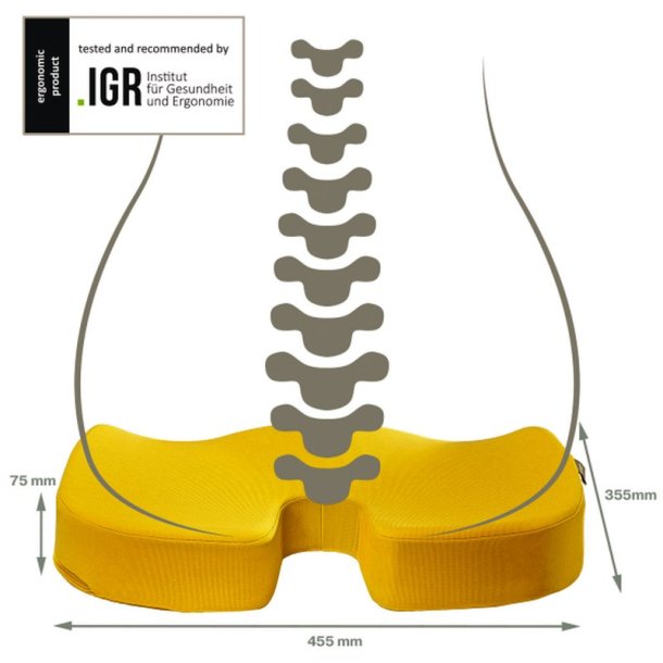 Leitz Siddepude - Ergo - Cosy - gul