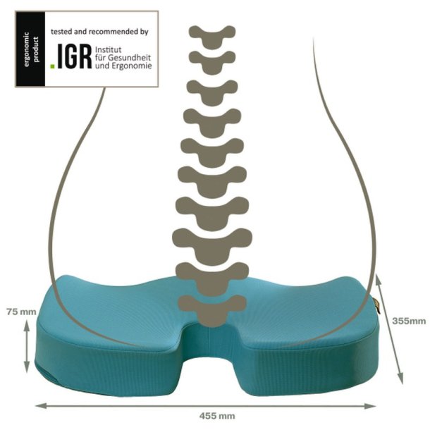 Leitz Siddepude - Ergo - Cosy - bl
