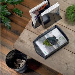 Leitz Papirkurv - recycled - 15 - liter - sort