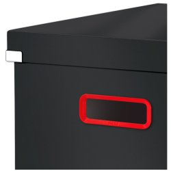 Leitz opbevaringsboks med lg - Click &amp; Store Cosy - medium - 281x200x370mm - fljlsgr