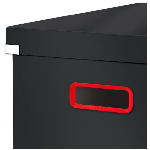 Leitz opbevaringsboks med lg - Click &amp; Store Cosy - medium - 281x200x370mm - fljlsgr