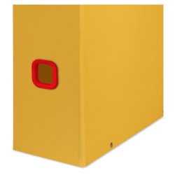 Leitz Tidsskriftsamler - Click &amp; Store Cosy - karton - 103x330x253mm - varm gul