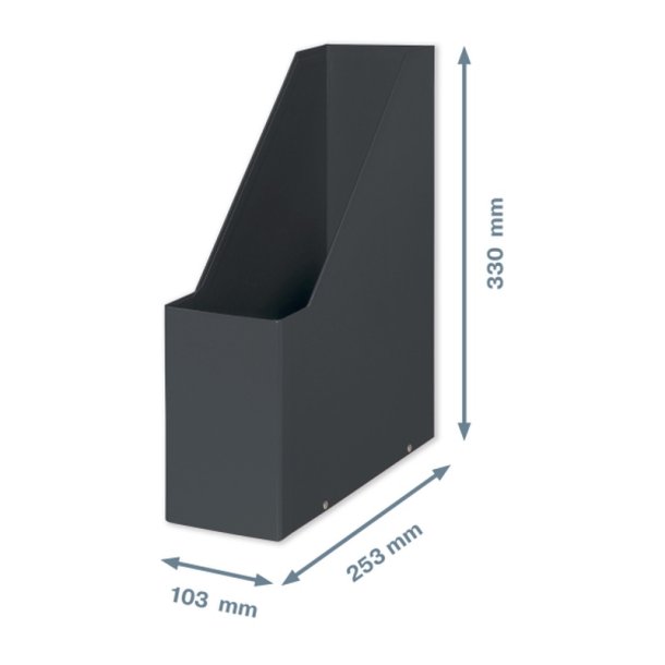 Leitz Tidsskriftsamler - Click &amp; Store Cosy - karton - 103x330x253mm - fljlsgr