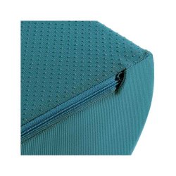 Leitz Fodsttte - Ergo Cosy - bld kerne/stofbetrk - dobbelt funktion - 260x140x405mm - rolig bl