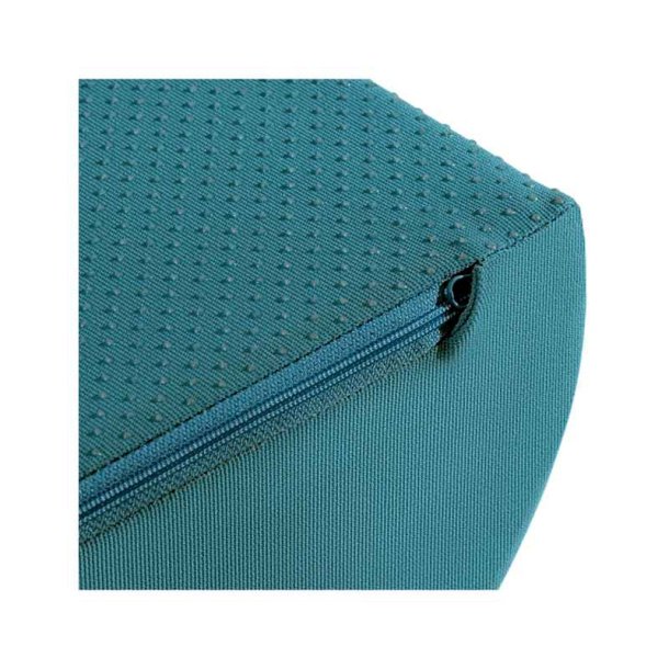 Leitz Fodsttte - Ergo Cosy - bld kerne/stofbetrk - dobbelt funktion - 260x140x405mm - rolig bl