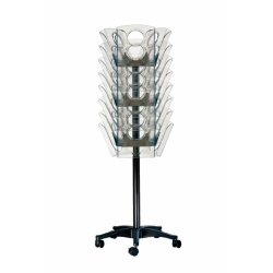 Leitz Presenter - tidsskriftsstativ - A4 - glasklar