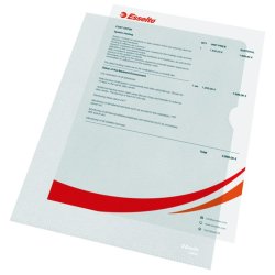 Esselte A4 Omslag - 105my - PP - prget - 100 stk.
