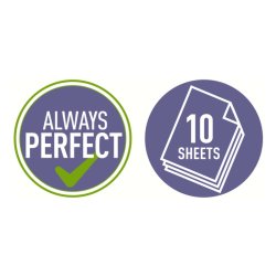 Leitz NeXXt hftemaskine i sort - til 10 ark