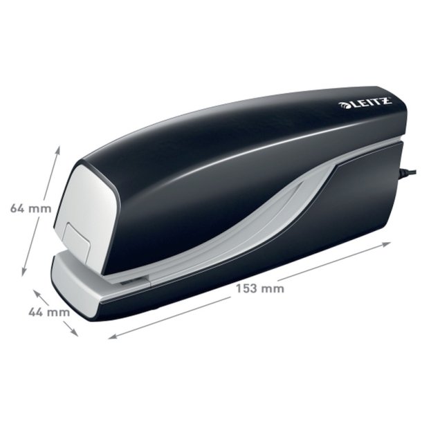 Leitz Hftemaskine - 5532 - elektrisk - hfter op til 10 ark - sort