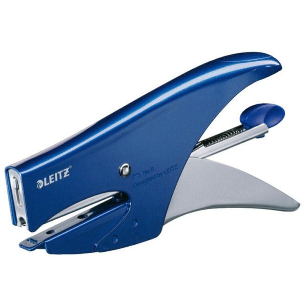 Leitz Hftetang 5547 i metallic bl - til 15 ark