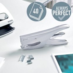 Leitz Hftetang 5549 i slv - til 40 ark