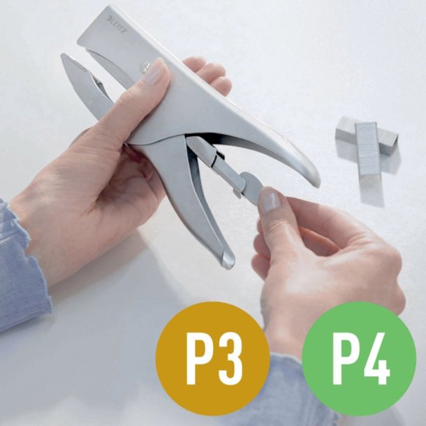 Leitz Hftetang 5549 i slv - til 40 ark