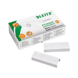 Leitz Hfteklammer - 24/6 - P3 - hvide - hfter op til 30 ark - 1000 stk.