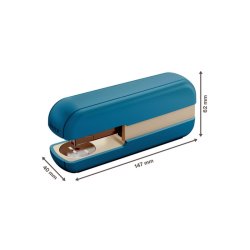 Leitz Cosy hftemaskine i rolig bl til 30 ark