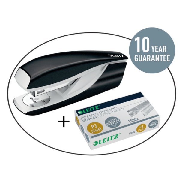 Leitz Hfteklammer Power Performance P3 24/6 - hfter op til 30 ark - 1000 stk.