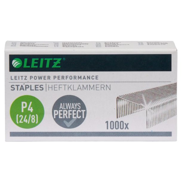 Leitz Hfteklammer - 24/8 - P4 - hfter op til 40 ark - 1000 stk.