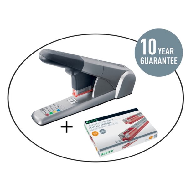 Leitz Hftekassette - 26/12 - K12 - hfter op til 80 ark - 5x210 stk.