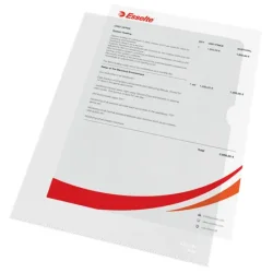 Esselte A4 Omslag - 105my - PP - prget - TS - 100 stk.