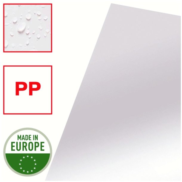 Esselte A4 Omslag - 105my - PP - glasklar - 100 stk.