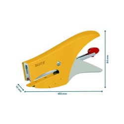 Leitz Cosy Mini Hftetang i varm gul - til 15 ark