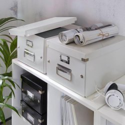 Leitz arkivboks - Click&Store - mellem - hvid