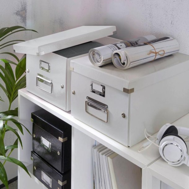 Leitz arkivboks - Click&Store - mellem - hvid