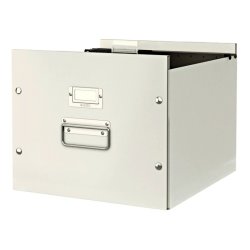 Leitz arkivboks - Click&Store - til hngemappe - hvid