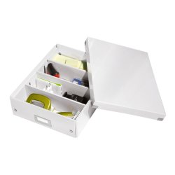 Leitz Organizer boks - Click&Store - mellem - hvid