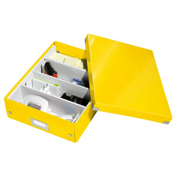 Leitz Organiseringsboks - Click &amp; Store - WOW - Medium