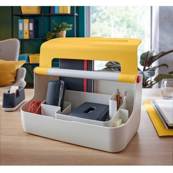 Leitz Opbevaringsboks - brbar - Cosy - gul