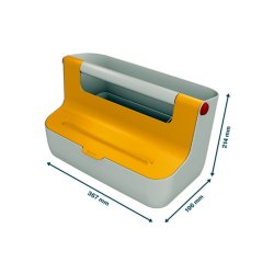 Leitz Opbevaringsboks - brbar - Cosy - gul