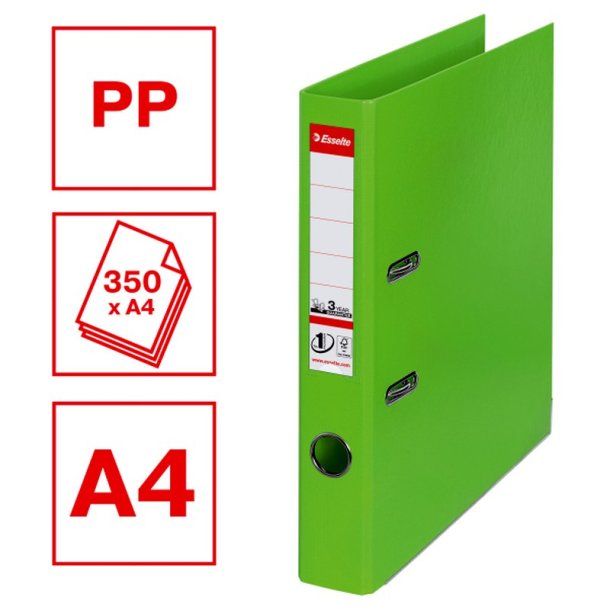 Esselte A4 Brevordner No.1 - Vivida - PP - 50 mm - grn