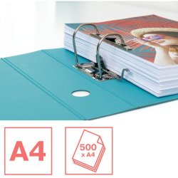 Esselte A4 Brevordner Colour'Ice - Poly Foam - 82 mm - bl