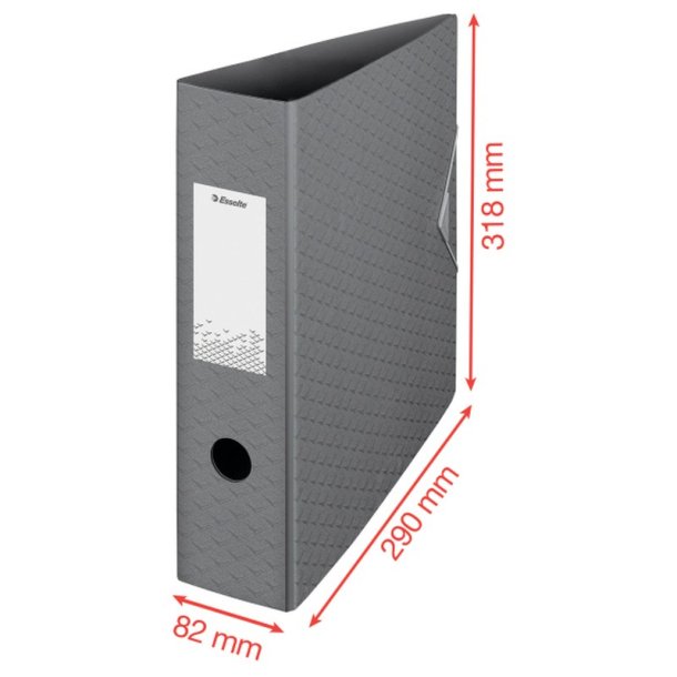 Esselte A4 Brevordner Colour'Ice - Poly Foam - 82 mm - grn