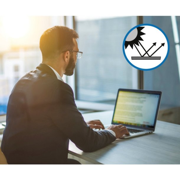 Kensington laptop-sk�rmfilter - 2-vejs aftageligt - 17,3