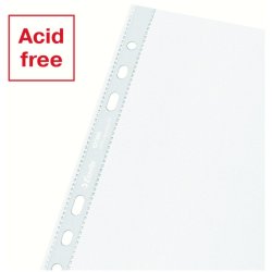 Esselte plastlommer A5 - 70my - 100% recycled - 100 stk.