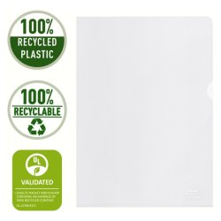 Esselte A4 Omslag - recycled - 100my - PP - prget 100 stk.