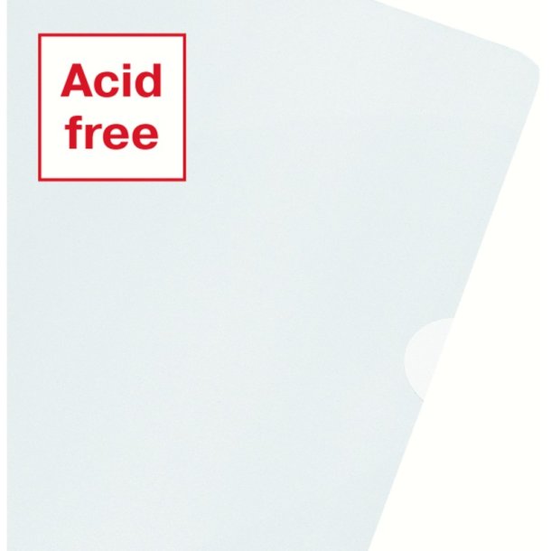 Esselte A4 Omslag - recycled - 100my - PP - prget 100 stk.