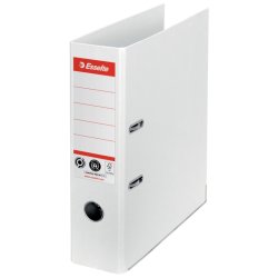 Esselte A4 Brevordner No.1 - POB - genbrugskarton - 75mm hvid