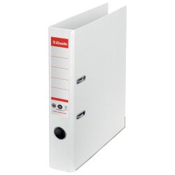 Esselte A4 Brevordner No.1 - POB - genbrugskarton - 50mm hvid