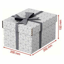 Esselte Home opbevaringsboks Small - 100% genbrugt og 100% genanvendeligt pap -pakke med 3