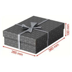 Esselte Home opbevaringsboks Medium - 100% genbrugt og 100% genanvendeligt pap -pakke med 3