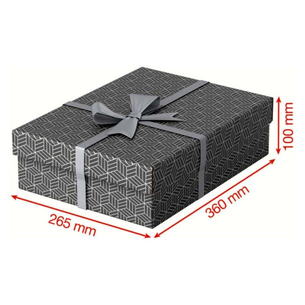 Esselte Home opbevaringsboks Medium - 100% genbrugt og 100% genanvendeligt pap -pakke med 3