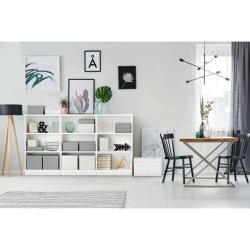 Esselte Home opbevaringsboks - Large - 100% genbrugt og 100% genanvendeligt pap -pakke med 3