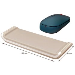 Leitz Hndledsttte - Ergo Cosy - til mus - 2 hjder - 60x21x183mm - lys gr