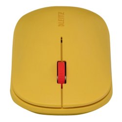 Leitz mus - Cozy SureTrack - Trdls - 4000 DPI - 48x184x105mm - varm gul