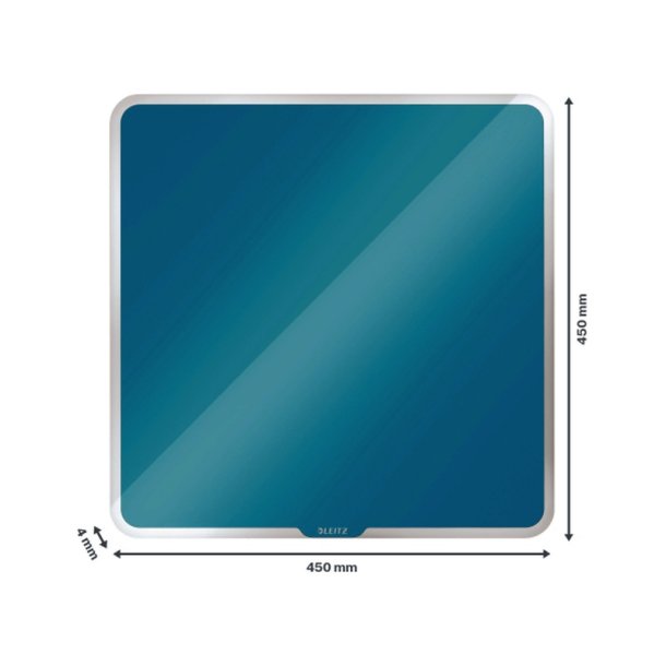 Leitz Glastavle - Cosy - 45x45cm - detailpak - bl