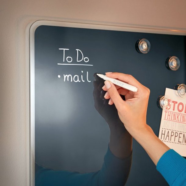 Leitz Glastavle - Cosy - 45x45cm - detailpak - gr