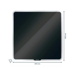 Leitz Glastavle - Cosy - 45x45cm - detailpak - gr