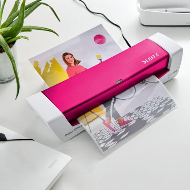 Leitz A4 Lamineringsmaskine - iLAM - Home Office - pink - A4 varme laminator
